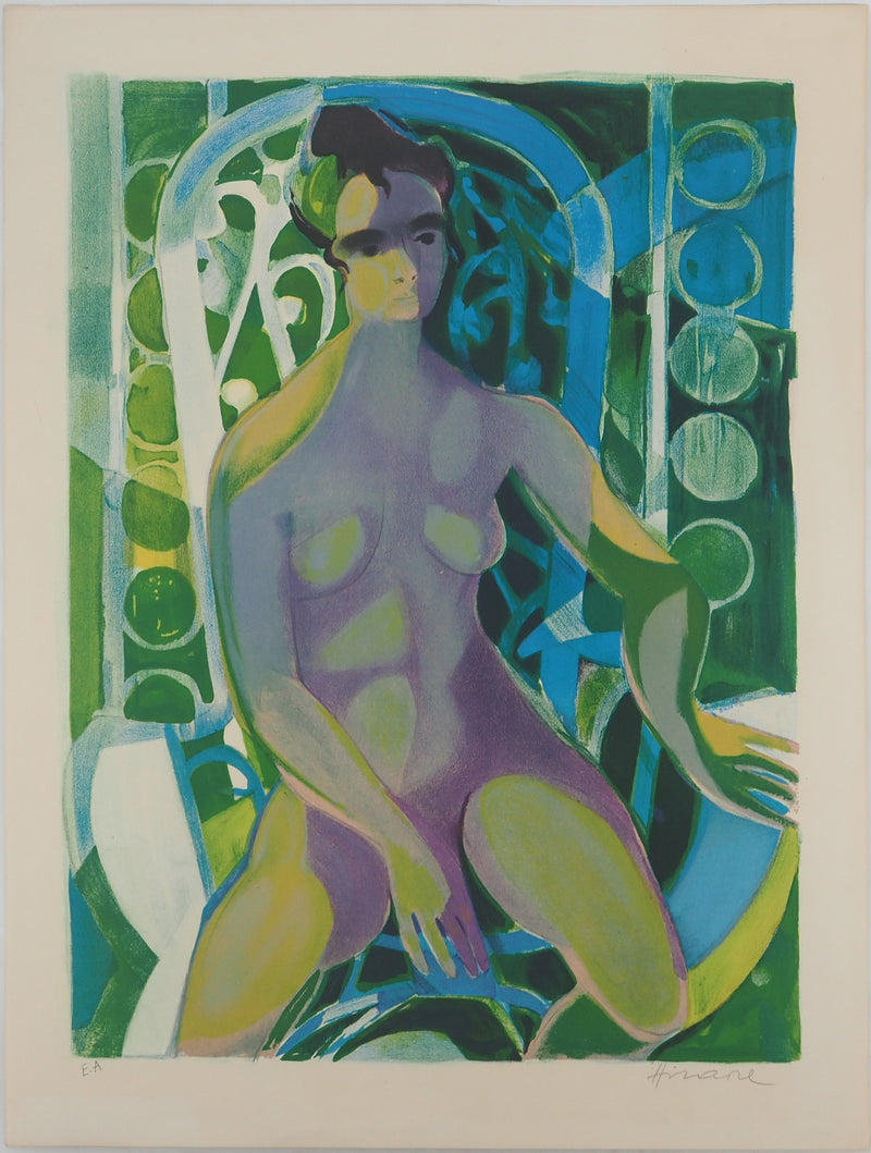 Camille HILAIRE: Normandy, Banks of the Epte, Original signed lithograph