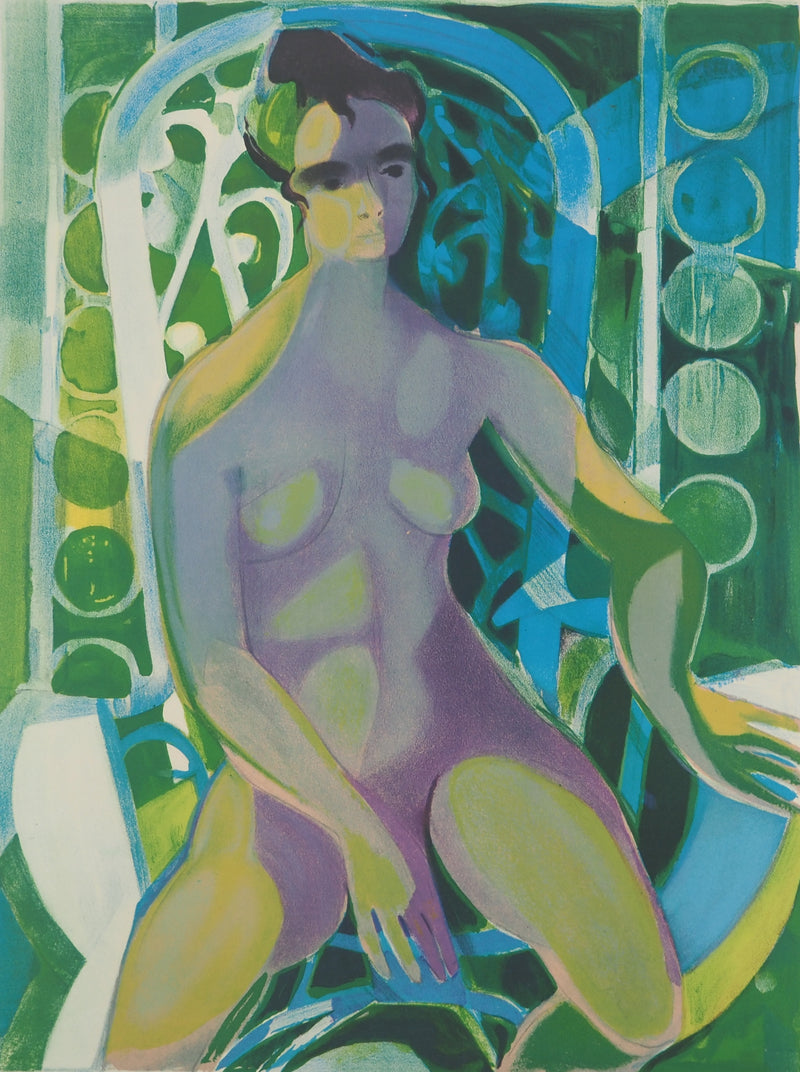 Camille HILAIRE: Normandy, Banks of the Epte, Original signed lithograph