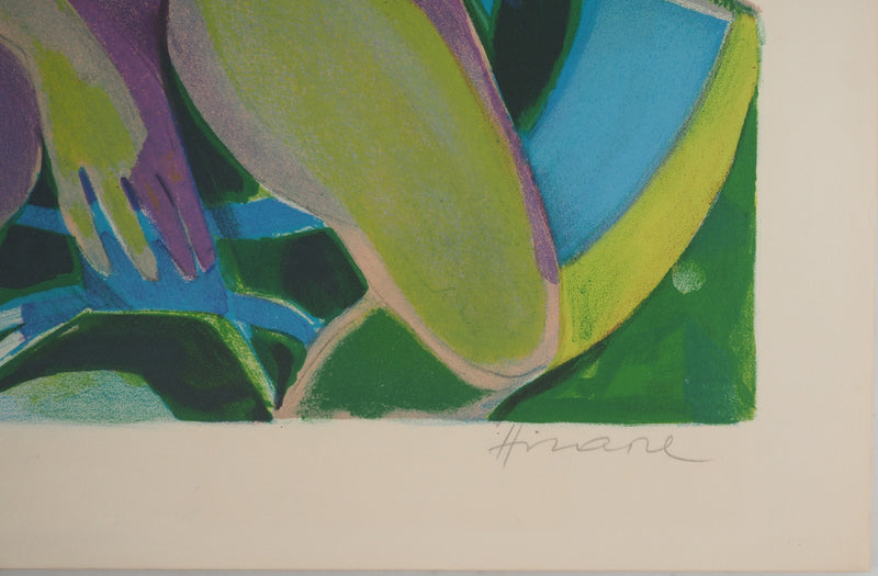 Camille HILAIRE: Normandy, Banks of the Epte, Original signed lithograph