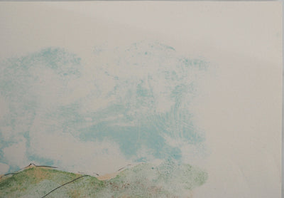 Urbain HUCHET : Vacances en Côte-d'Azur, Lithographie originale signée