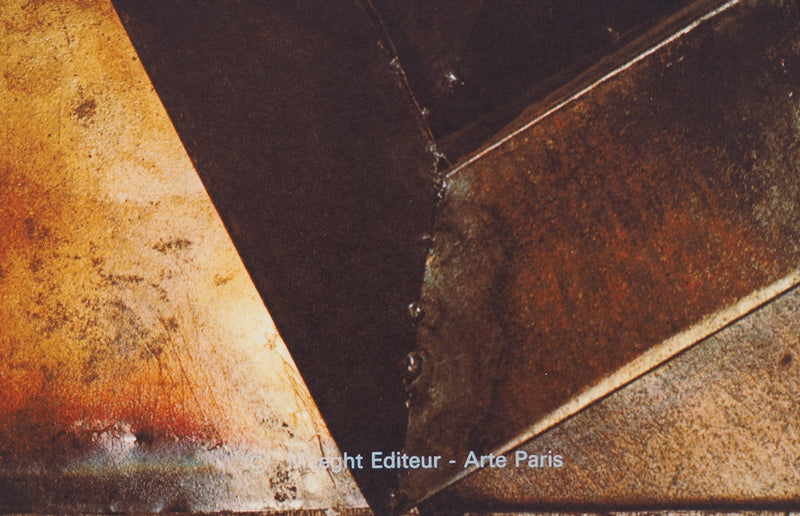 Zoltan KEMENY : Composition noire, Affiche originale d&