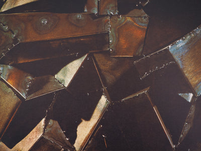 Zoltan KEMENY : Composition noire, Affiche originale d'époque