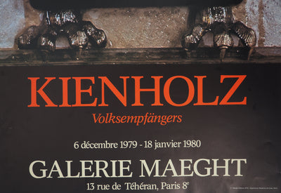 Edward KIENHOLZ : Volksempfangers, Affiche originale d'époque