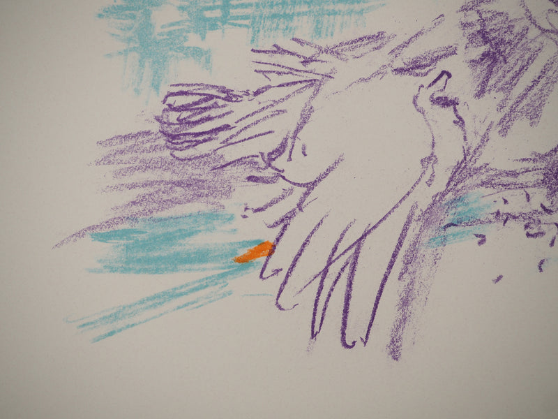 Oskar KOKOSCHKA : Le cygne qui s&