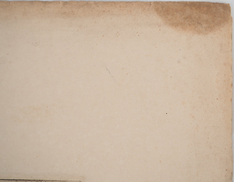 Charles Emile JACQUE : Vache paissant, Gravure originale signée