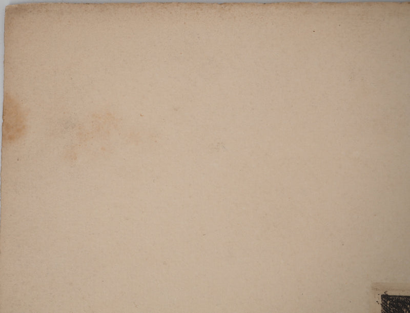 Charles Emile JACQUE : Le troupeau de vaches, Gravure originale signée