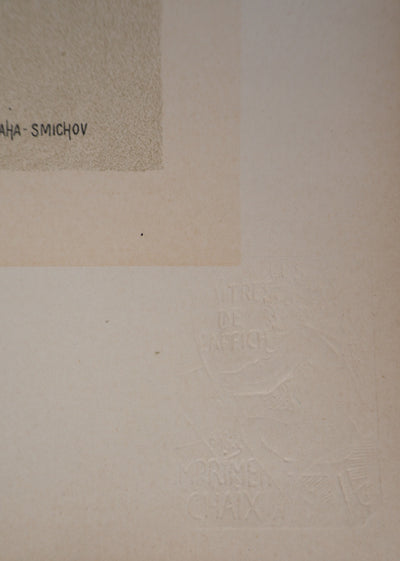 Viktor OLIVA : Muse, Lithographie originale signée