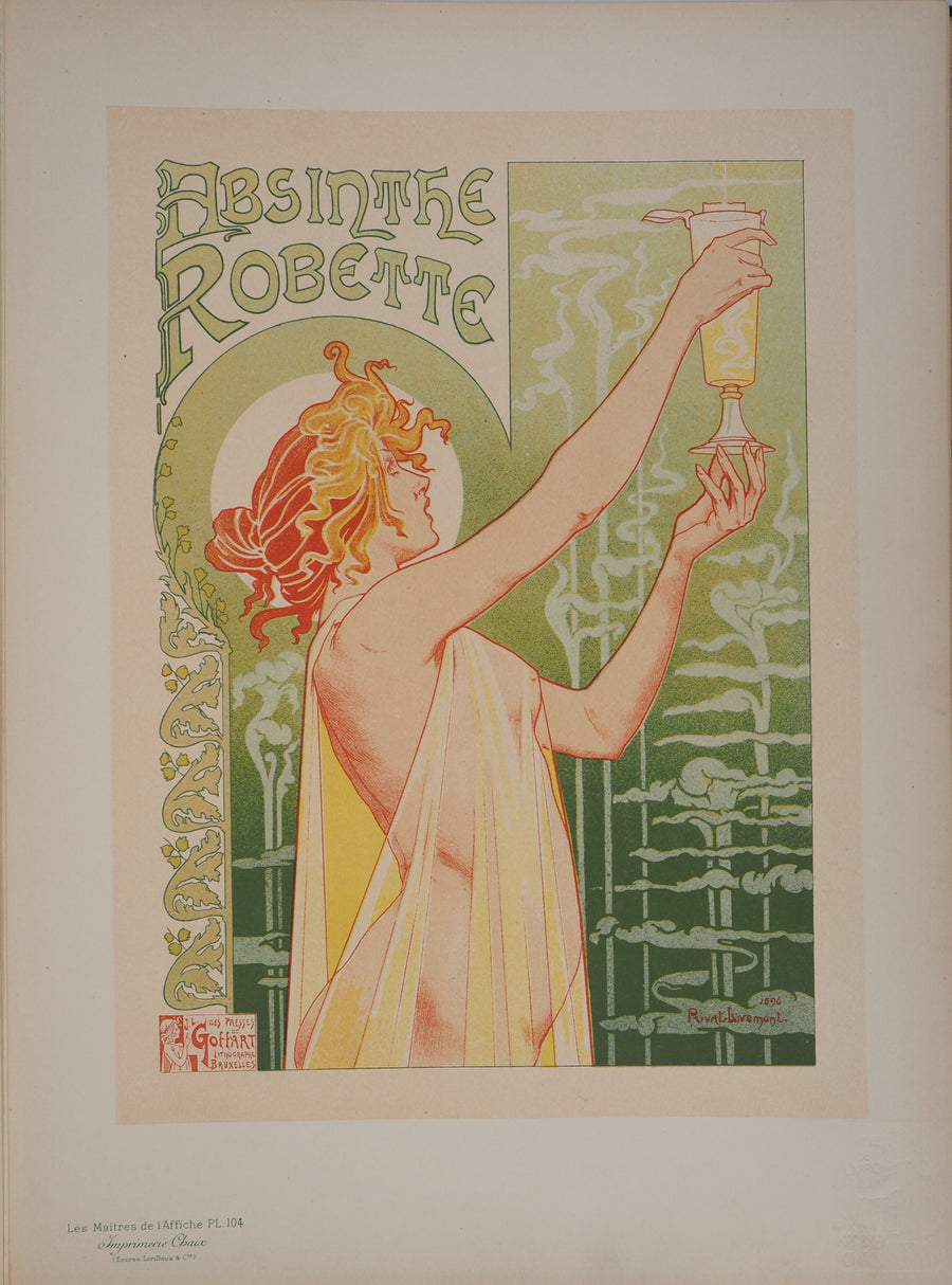 ART NOUVEAU, ART DÉCO : lithographies, gravures, affiches