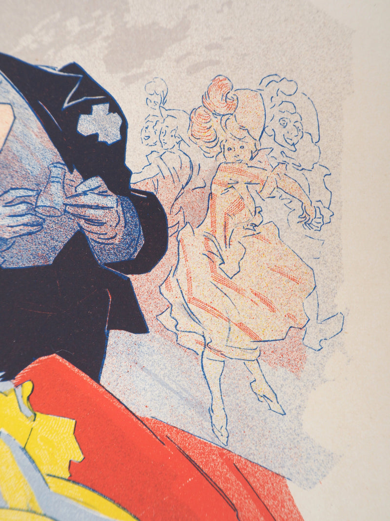 ADA Jules CHERET, Opera Theater, 1895, Original signed lithograph