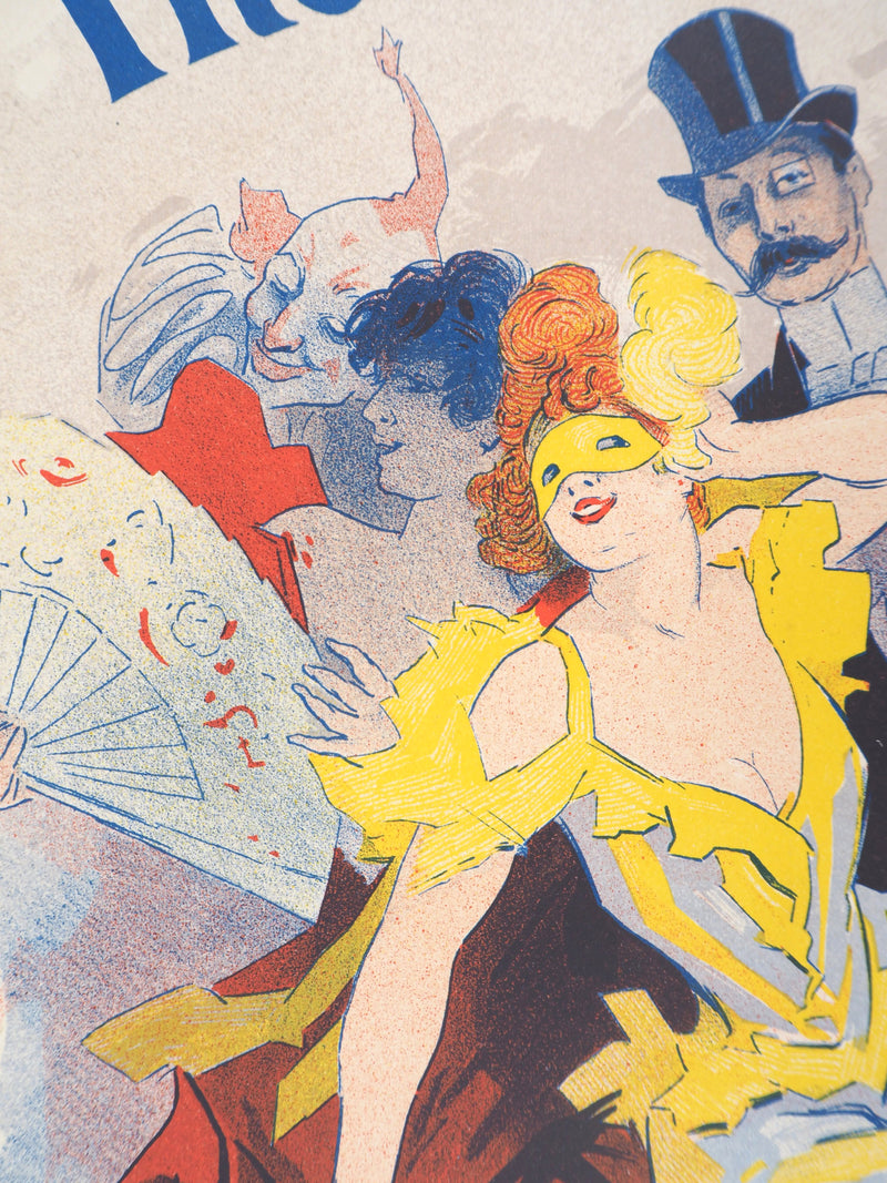 ADA Jules CHERET, Opera Theater, 1895, Original signed lithograph
