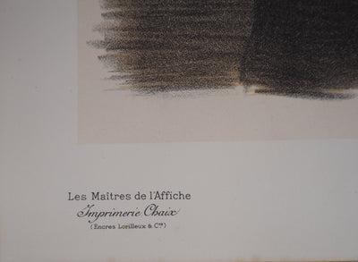 Théophile Alexandre STEINLEN : Deux femmes, Lithographie originale signée