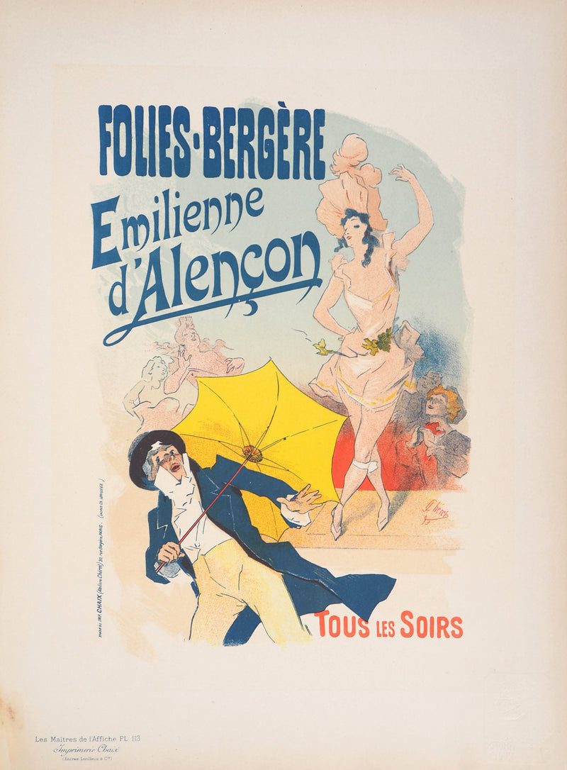 Jules CHERET : Emilienne d&