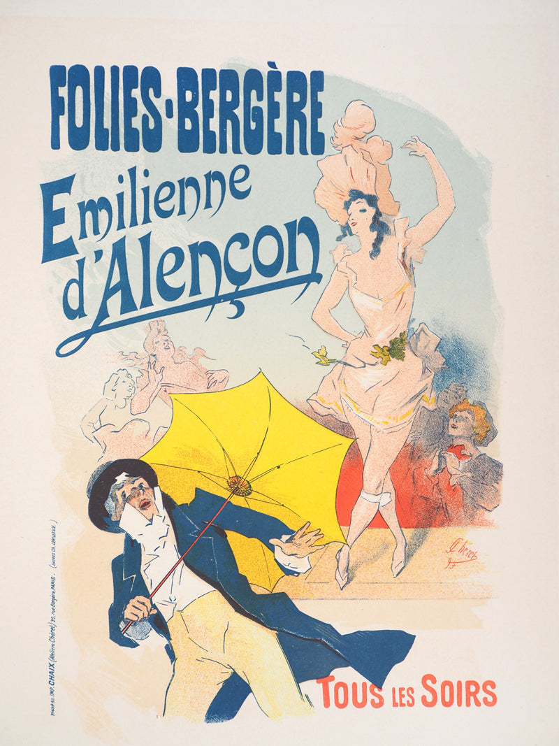 Jules CHERET : Emilienne d&