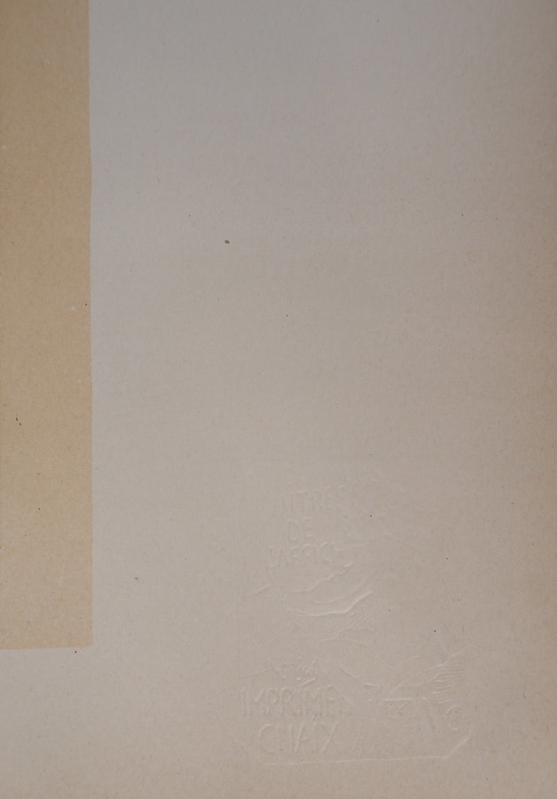 Alfonse MUCHA : Lorenzaccio (Sarah Bernhardt), Lithographie originale ignée