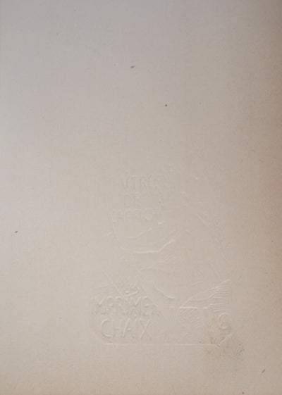Jules CHERET : Les œuvres de Rabelais, Lithographie originale signée
