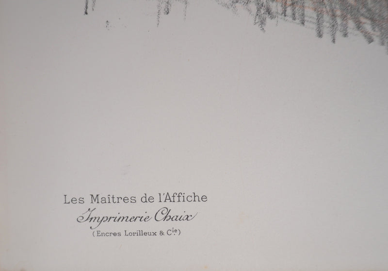 Henri-Gabriel IBELS : Lutteurs de foire, Lithographie originale signée