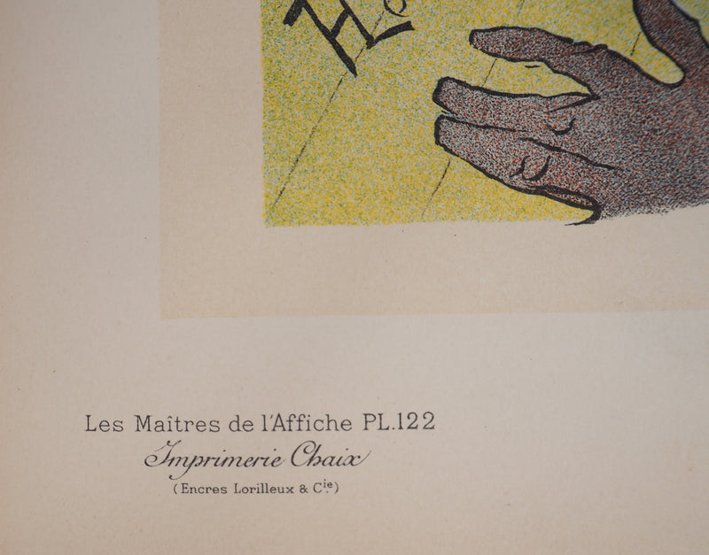 Henri DE TOULOUSE-LAUTREC : Le Moulin Rouge, la Goulue, Lithographie originale (photo de détail 14) - Crédit photo : Galerie Art.Paris