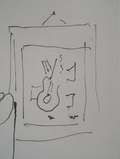 Jean COCTEAU : Le bal du comte d'Orgel : Moment de tendresse, Gravure originale (photo de détail 3) - Crédit photo : Galerie Art.Paris