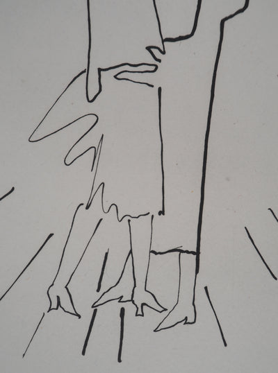 Jean COCTEAU : Le bal du comte d'Orgel : Douceur maternelle, Gravure originale (photo de détail 4) - Crédit photo : Galerie Art.Paris