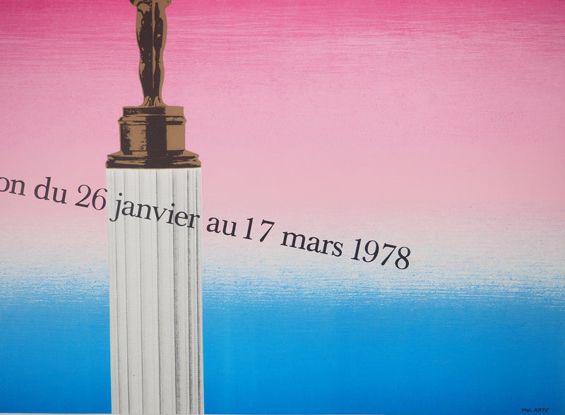Jacques MONORY: Vigo, Original signed lithograph poster