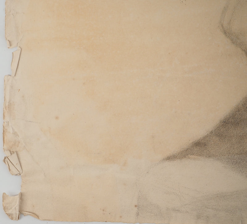 G. MASSE : Nu féminin, Dessin original signé