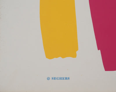 Fernand Leger : Liberté j’écris ton nom, Sérigraphie signée