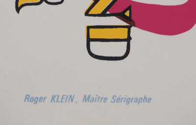 Fernand Leger : Liberté j’écris ton nom, Sérigraphie signée