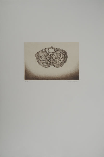 Cécile REIMS : Aube, Gravure originale signée