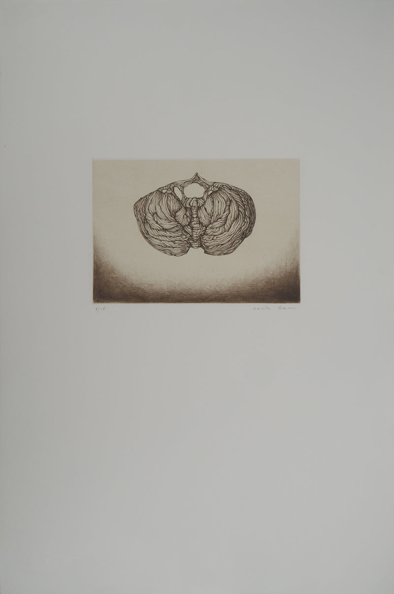 Cécile REIMS : Aube, Gravure originale signée