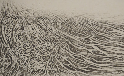 Cécile REIMS : Paysages anatomiques, Gravure originale signée