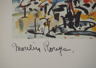 Gen PAUL : Moulin-Rouge, Paris, Lithographie signée