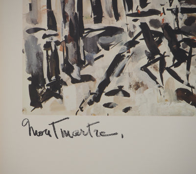 Gen PAUL : Montmartre, Paris, Lithographie signée