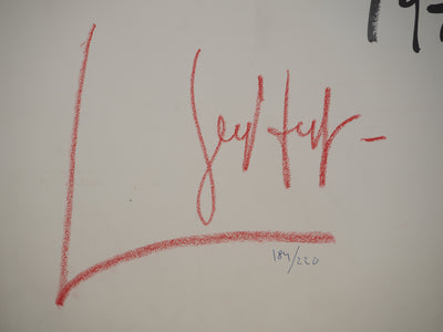 Gen PAUL : GP Se souvient de Paris, Lithographie originale signée