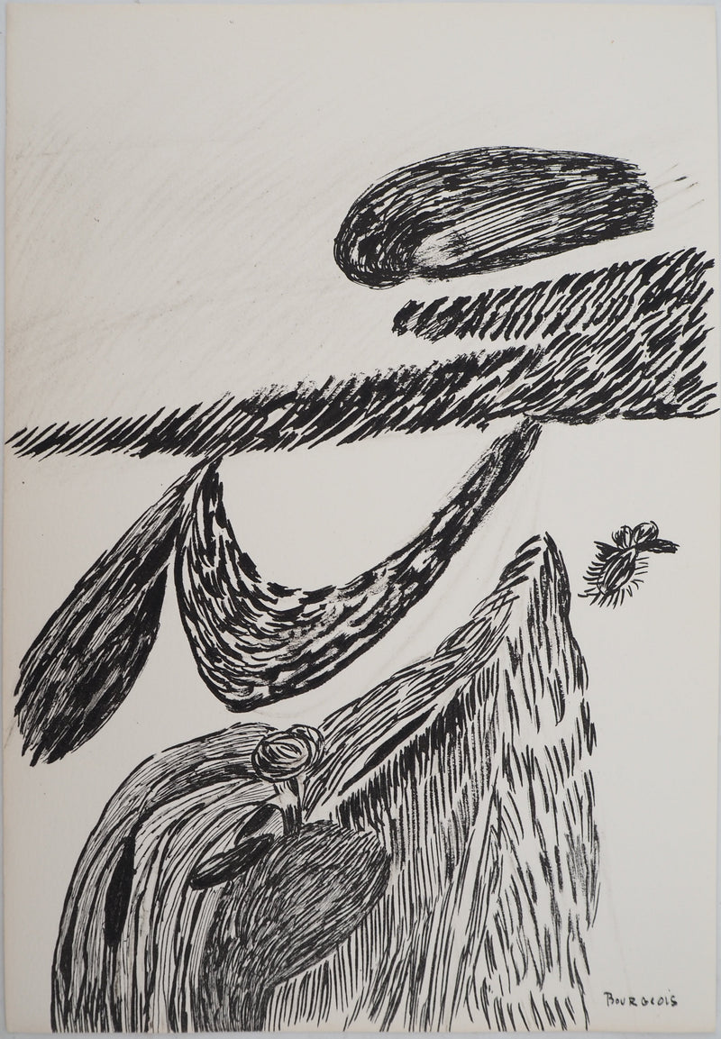 Louise BOURGEOIS : Vie intérieure, Lithographie originale signée