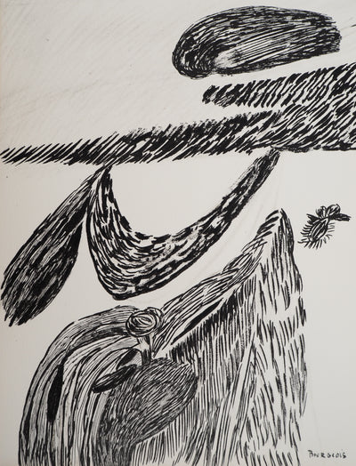 Louise BOURGEOIS : Vie intérieure, Lithographie originale signée