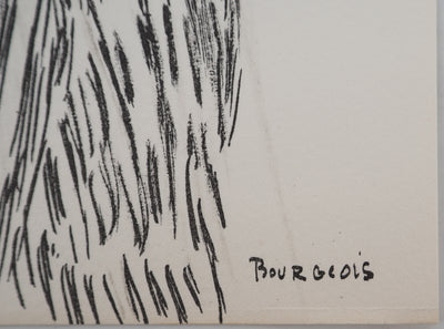 Louise BOURGEOIS : Vie intérieure, Lithographie originale signée
