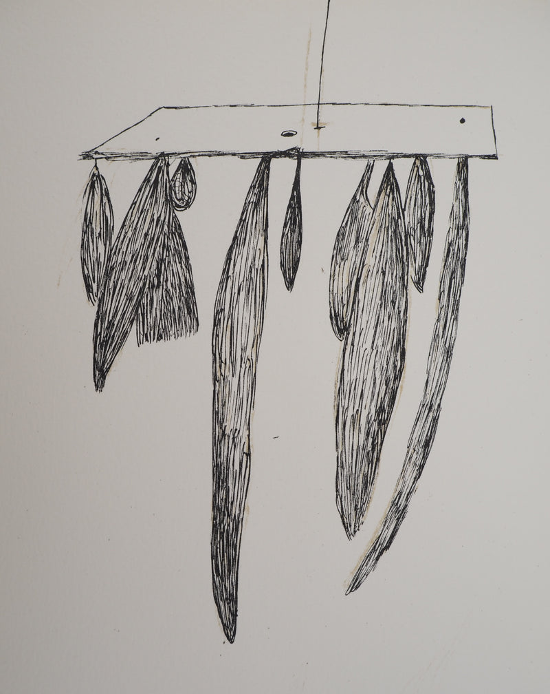 Louise BOURGEOIS : Gerbes, Lithographie originale signée