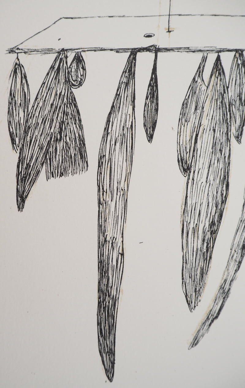 Louise BOURGEOIS : Gerbes, Lithographie originale signée