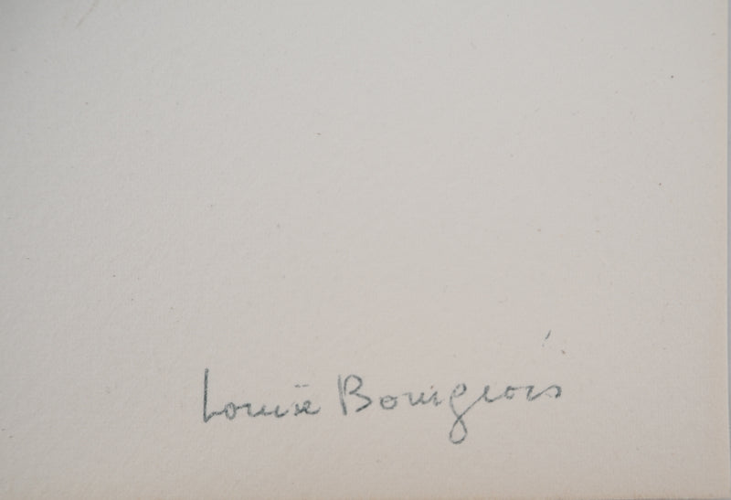 Louise BOURGEOIS : Gerbes, Lithographie originale signée