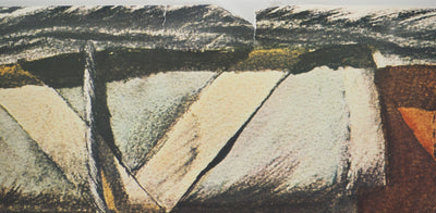 Gérard TITUS-CARMEL : Composition à la corde, Affiche en lithographie originale signée