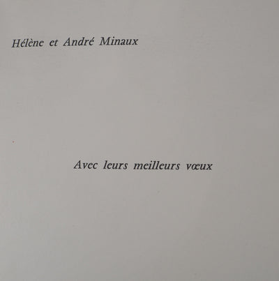 André MINAUX : Portrait féminin , Lithographie originale (photo de détail 2) - Crédit photo : Galerie Art.Paris