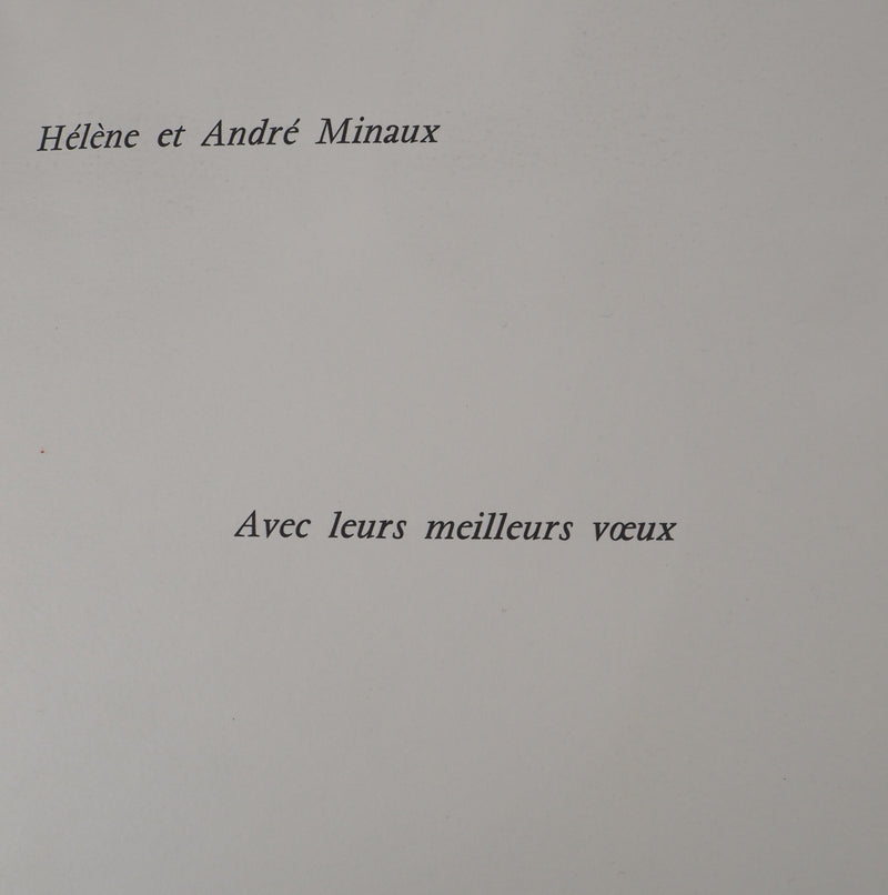 André MINAUX : Portrait féminin , Lithographie originale (photo de détail 2) - Crédit photo : Galerie Art.Paris