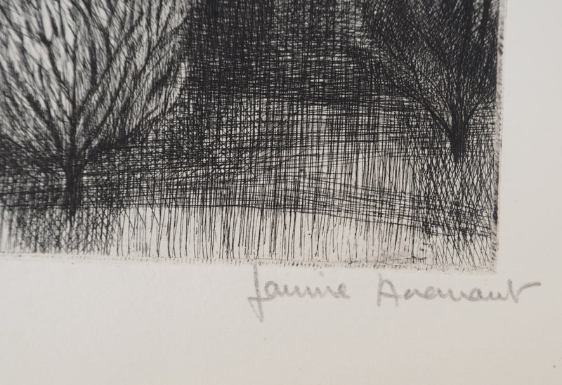 Janine ACREMANT : Paysage d&