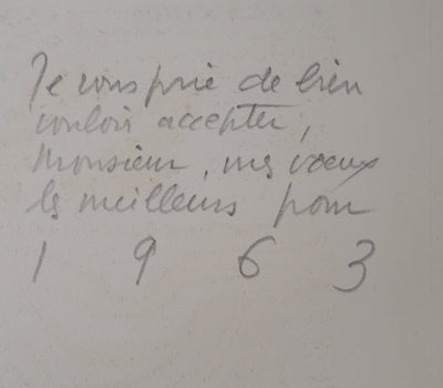 Maurice CHOT-PLASSOT : Espagne, Callosa, Gravure originale (photo de détail 9) - Crédit photo : Galerie Art.Paris