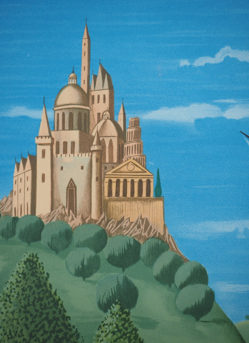 Raymond PEYNET : Le printemps amoureux, Lithographie originale signée