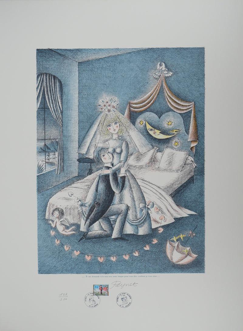 Raymond Peynet : Les amoureux, nuit d&