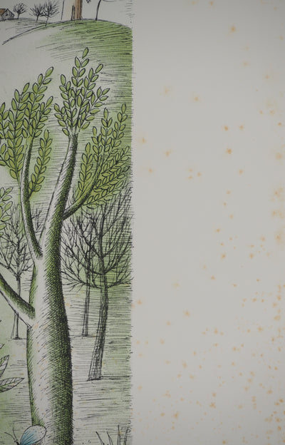 Raymond PEYNET : Les amoureux, je ne pouvais plus, Lithographie originale signée
