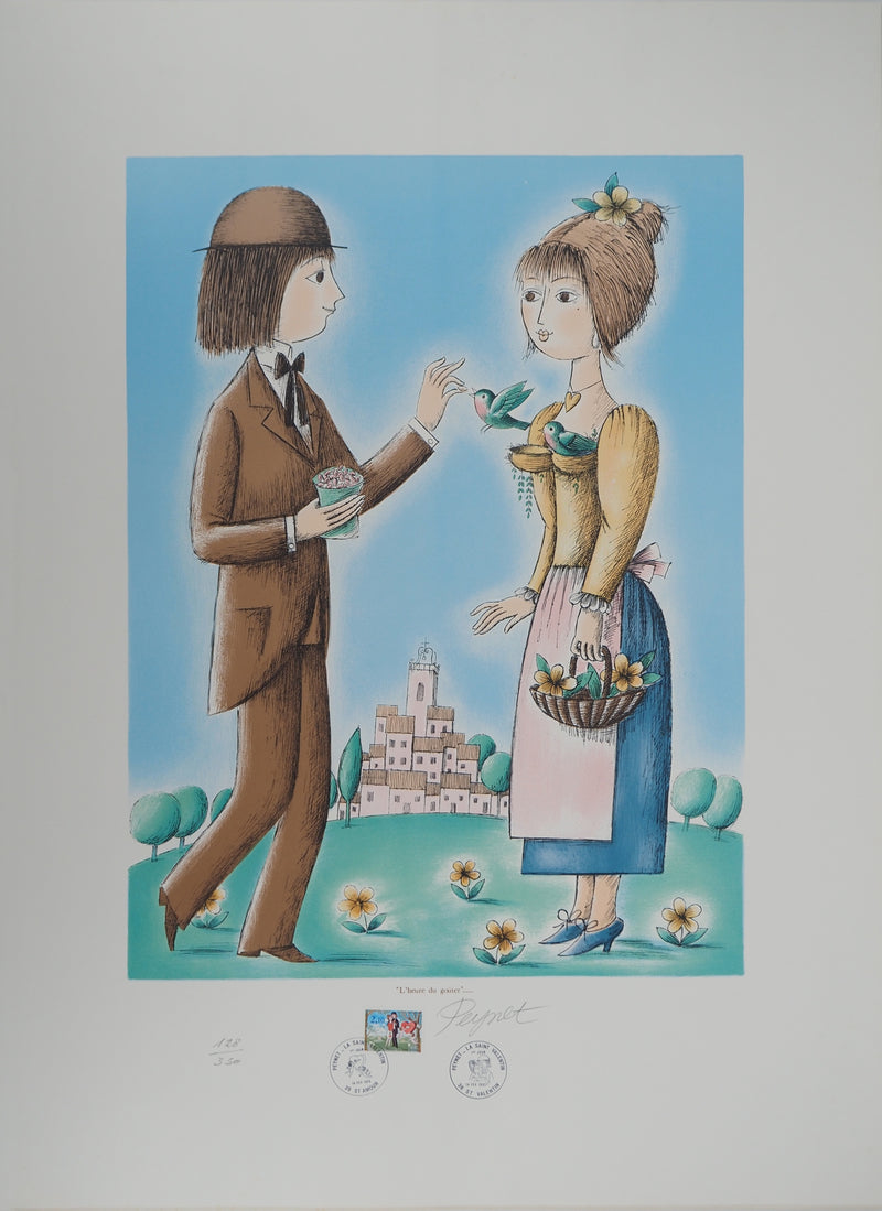 Raymond PEYNET : Les amoureux, l&