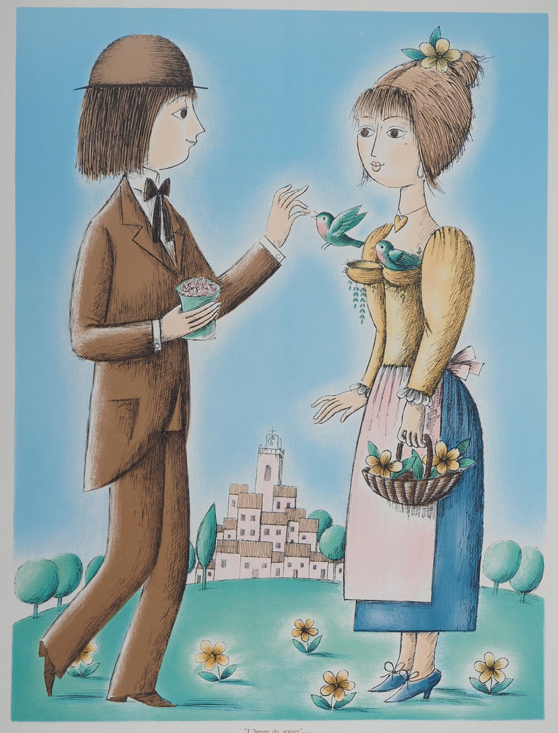Raymond PEYNET : Les amoureux, l&