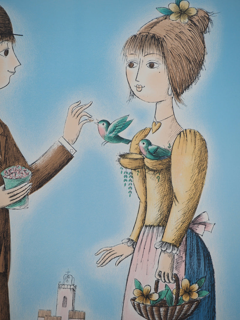 Raymond PEYNET : Les amoureux, l&